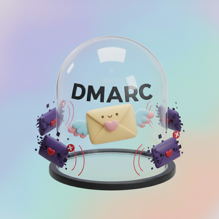 How to set DMARK record
